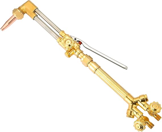 MYFULLY Oxygen and Acetylene Cutting Welding Torch Tool Welding Torch Kit Heavy Duty, Includes 315FC Torch Handle, CA2460 Cutting Attachment and 1-1-101 Cutting Tip