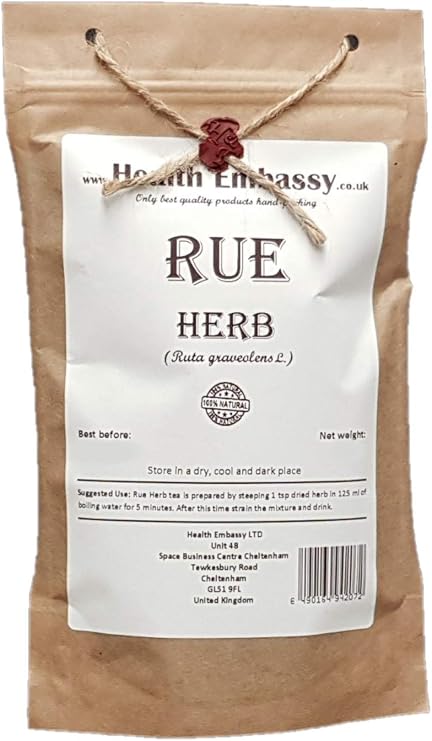Health Embassy Rue Herb (Ruta graveolens L), 100 g
