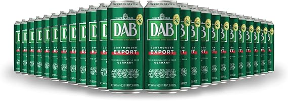 DAB Original Dortmunder Export Lager (24 x 500ml Cans - 5%)