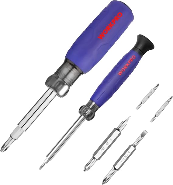 WORKPRO 2-Piece Multi-Purpose Screwdriver Set