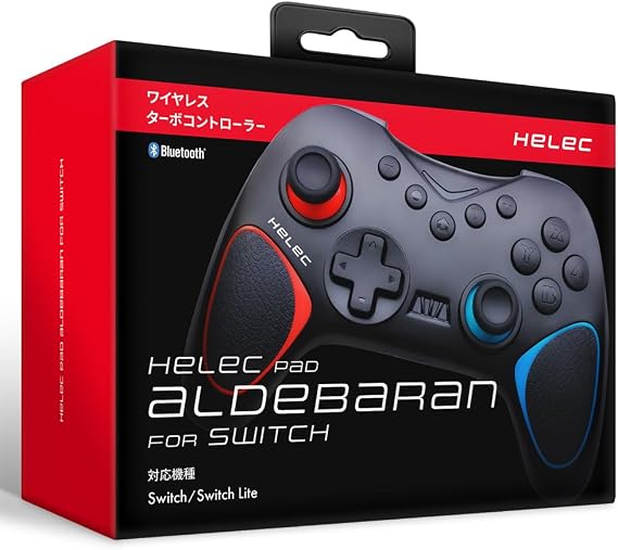 HELEC PAD ALDEBARAN FOR SWITCH Controller Switch Procon Rapid Gyro Wireless Wireless Macro Rear Button