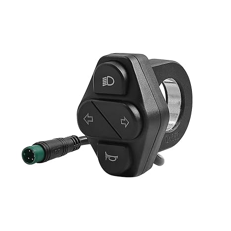 ヘッドライトスイッチ 5ピン ウインカーボタン ヘッドライトボタン Kukirin G2 Master 電動スクーターキックスクーター互換部品