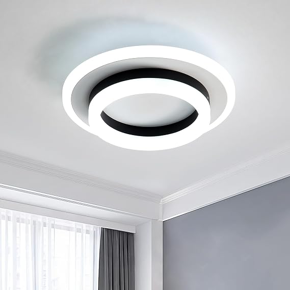 LED Ceiling Light, 24W 2700LM Bright Modern LED Ceiling Lamp [Energy Class E]