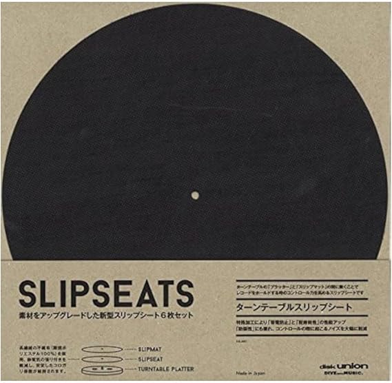 Disc Union Turntable Slipsheet Set of 6 / Disk Union Records
