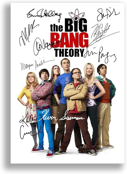 Memorabilia The Big Bang Theory Full Cast Signed Autograph Signature A4 Poster Photo Print Photograph Artwork Wall Art Picture TV Show Series Season DVD Boxset Birthday Gift (A3 Poster Only)