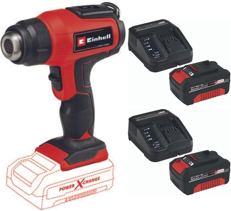 Einhell Te-Ha 18 Li 2X4.0Ah Akülü Sıcak Hava Tabancası