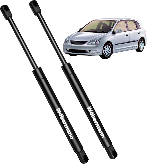 Wöbermann Honda ile uyumlu Civic Vıı Hb Bagaj Amortisörü Takım Sağ-sol 2001-2005