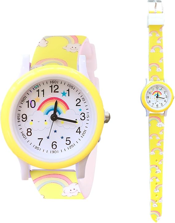 Kids Watch, Watches for Girls,Toddler Watches for Kids, 3D Cute Cartoon Toy Watch, Silicone Band, Birthday Gifts for Girls Boys Age 2-12 Years Old