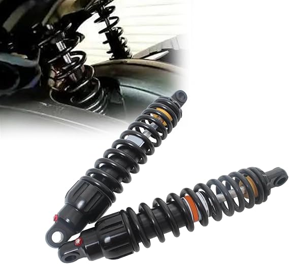 Motorcycle Shock Absorber Suspension Part Rebound Damping For Harley Street Glide Trike FLH 2010-2011 Universal 325-343 Mm