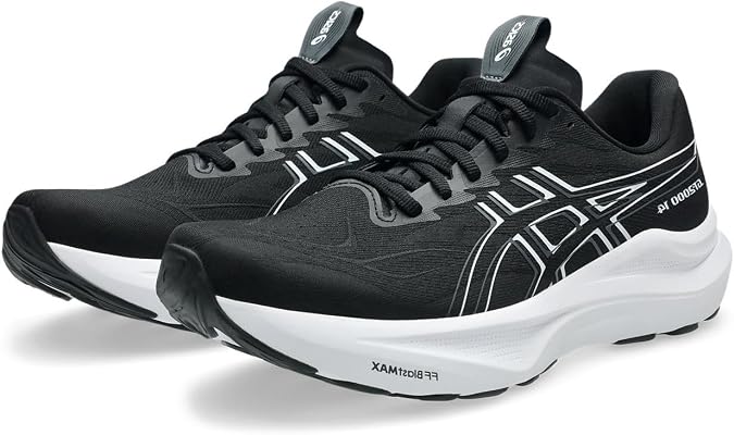ASICS Men's Gt-2000 14 Trainers Black White 42 EU