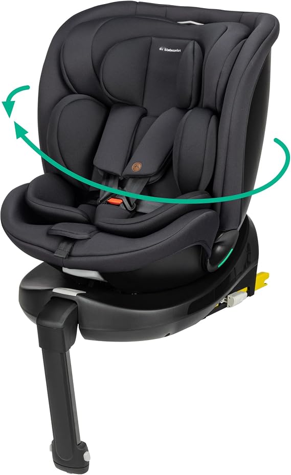 Bebeconfort RevolveFix Plus 360 i-Size, Car Seat, 40–150 cm, Full Black
