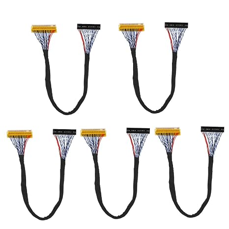 LIZEALUCKY Set Common Used Universal LVDS Cable for LCD Display Panel Controller Support 17 and 19 inch Screen