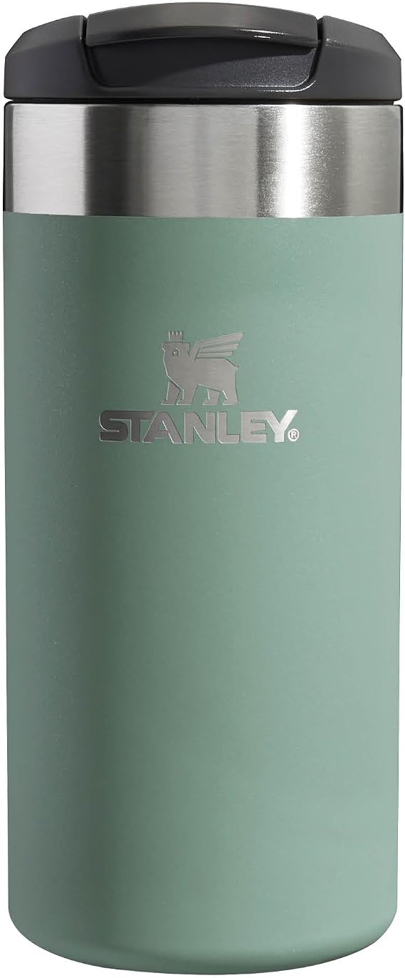 STANLEY The Aerolight Transit Mug Termos 0.35 Litre - Yeşil (Shale Metallic) | Paslanmaz Çelik