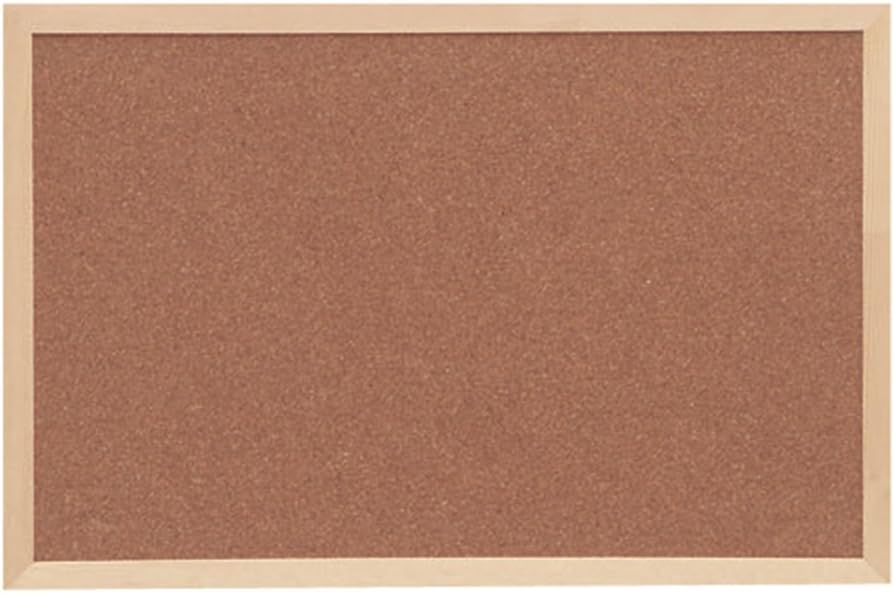 Nakabayashi Double-Sided Cork Board W450×H300 WCB-E4530