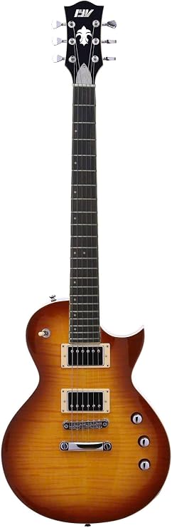 IYV 6 String IYV-ILP-400 Solid Body Electric Guitar Cherry Sunburst (ILP-400)