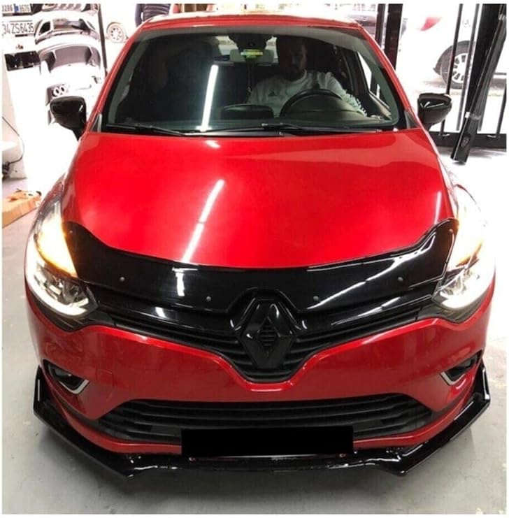 Clio İle Uyumlu 4 Ön Ek Lip 3 Parça Parlak Siyah Voltex Tam İle Uyumlu