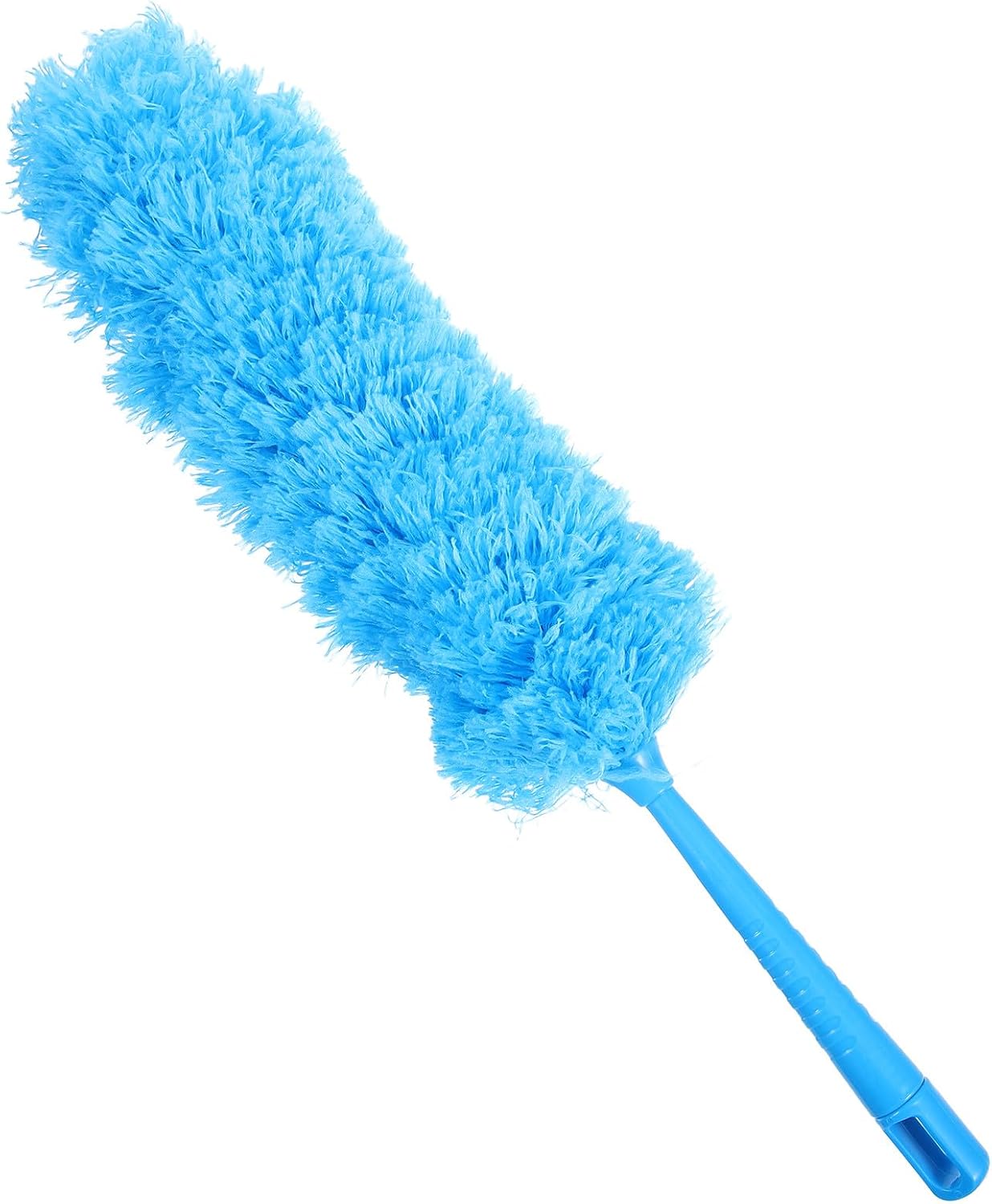 KALLORY Bendable Household Dusting Tool Duster with Handle Microfiber Lightweight for Cleaning Keyboards and Furniture Suitable for Cobweb Removal and Home Use