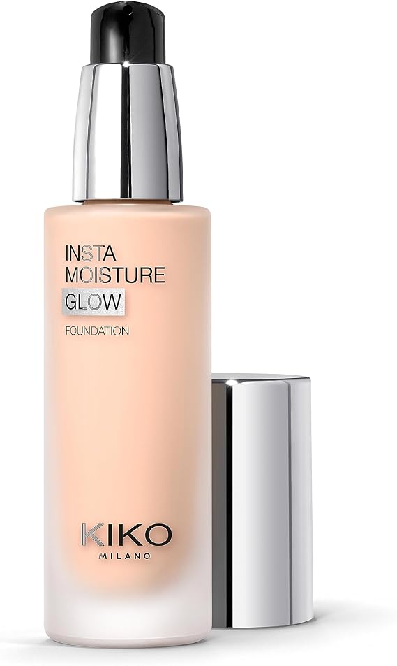 KIKO Milano Instamoisture Glow Foundation 03, Hydrating Liquid Foundation With A Radiant Finish