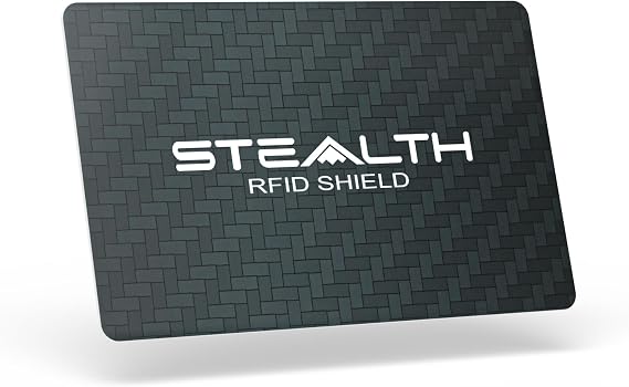 Stealth Shield - RFID Blocking Card for Contactless Bank Card Protection