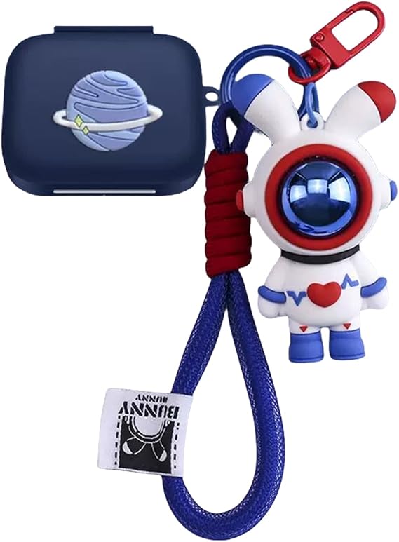 SKPY 3D かわいい漫画デザイン 頑丈な耐衝撃ケース Oneplus Buds 3 ソフトシリコンとかわいいキーチェーンに対応 男の子/女の子/女性/男性向け