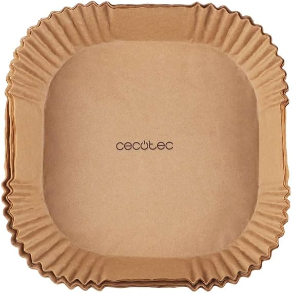 Cecotec Cecofry Paper Pack Accessories S. Air Fryer Paper Accessories Multiple Applications, 150 Pieces Paper, Sustainable, Safe, Easy to Use
