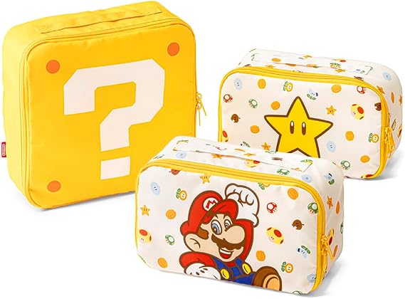 Super Mario Storage Pouch Set Hatena Block