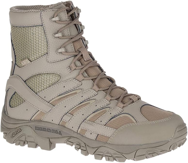 Merrell Moab 2 Vent Mid Waterproof Comp Toe Work Boot Wide Width -