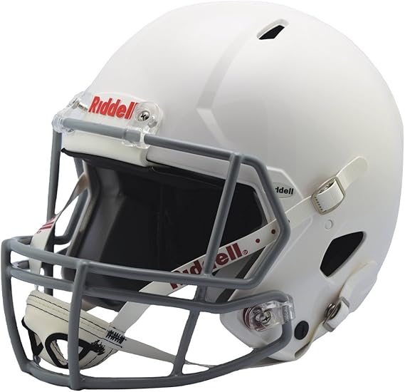 Riddell Victor ユースヘルメット、ホワイト/グレー