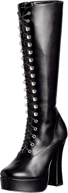 Pleaser ELECTRA-1020 Blk Pat/Blk