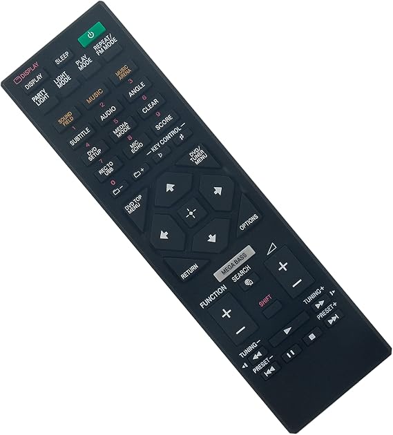 RMT-AM211U Replaced Remote Control - ALLIMITY - fit for Sony Home Audio System RMT-AM211U Remote Control RMTAM211U 149319411 MHC-V81D MHC-V82D MHC-GT7DW MHC-V77DW SS-GT7DWB