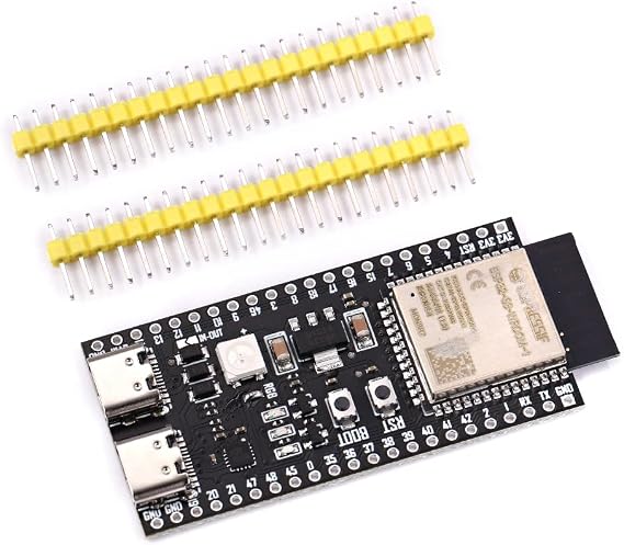 DollaTek ESP32-S3-DevKitC-1 ESP32-S3 WiFi Bluetooth-compatible BLE 5.0 Mesh Development Board ESP32 Wireless Module