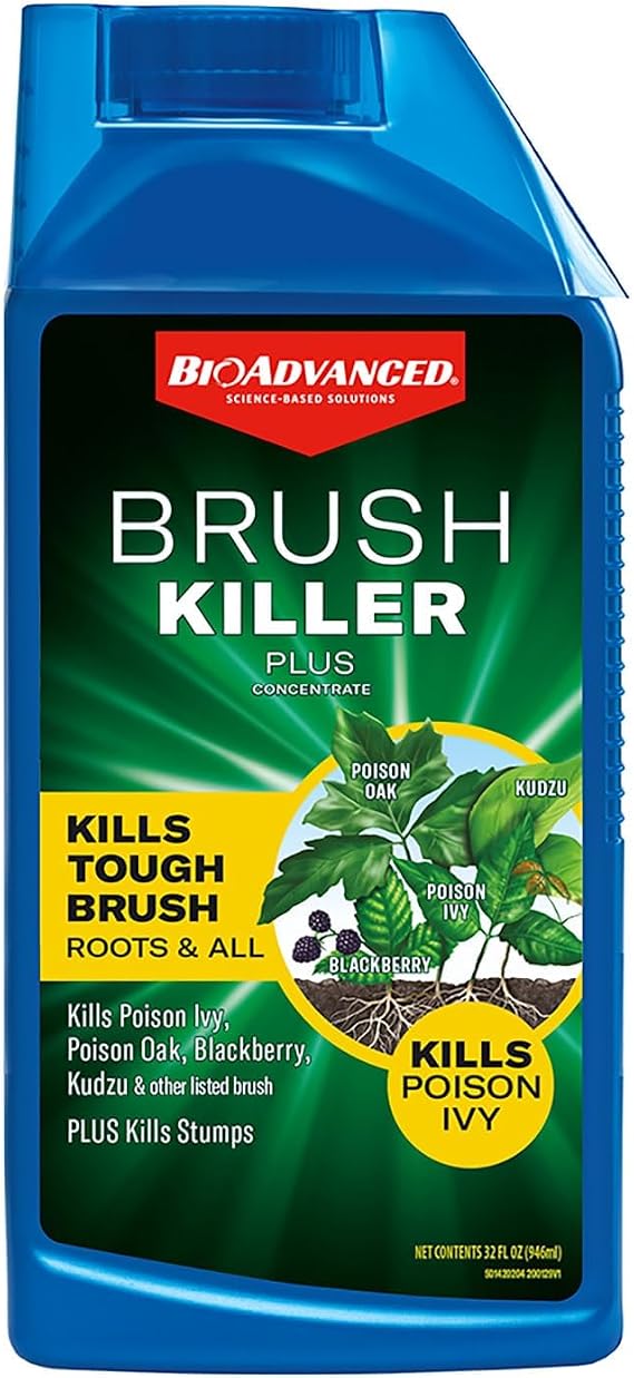 Bayer Advanced 704640 Brush Killer Plus Concentrate, 32-Ounce by Bayer Advanced