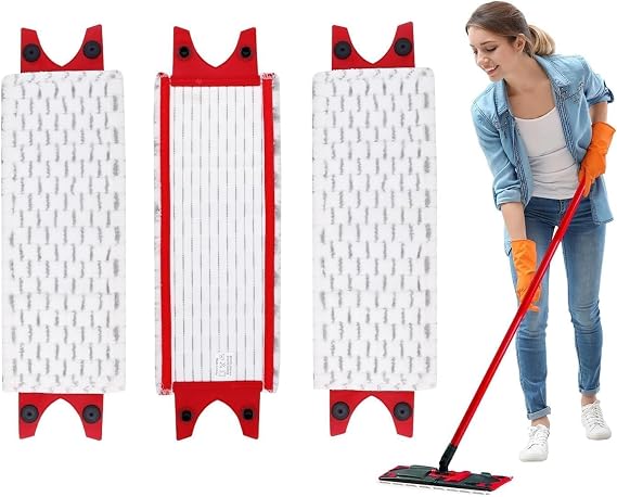 3 Pack Mop Heads Replacement Compatible with Vileda 1-2 Spray