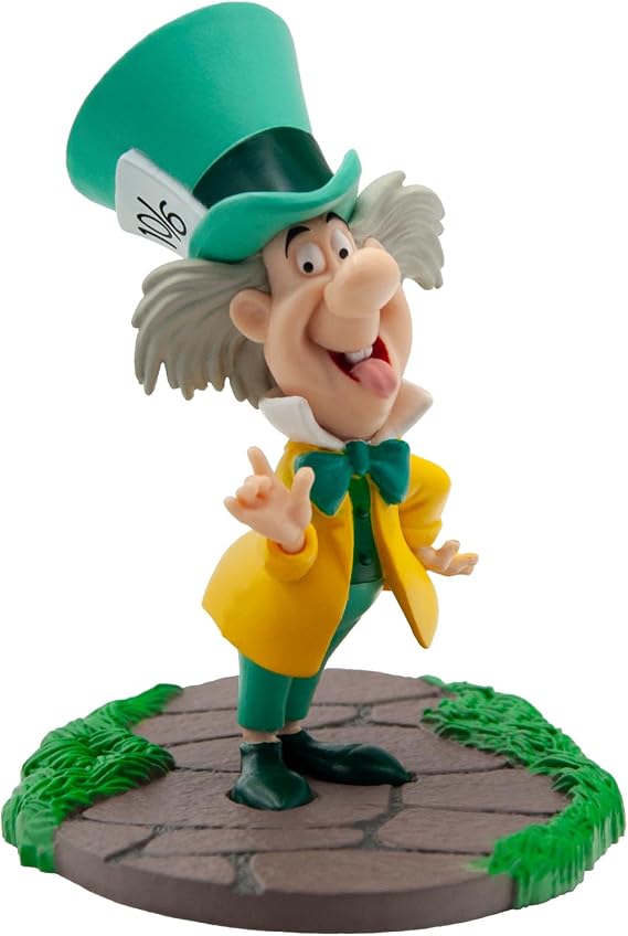 Bullyland Crazy Hatter from Disney's Alice in Wonderland, Perfect as a Toy Figure, Decoration and Small Gift for Children from 3 Years, Detailed 8.5 cm Walt Disney Collectible Figure 11403