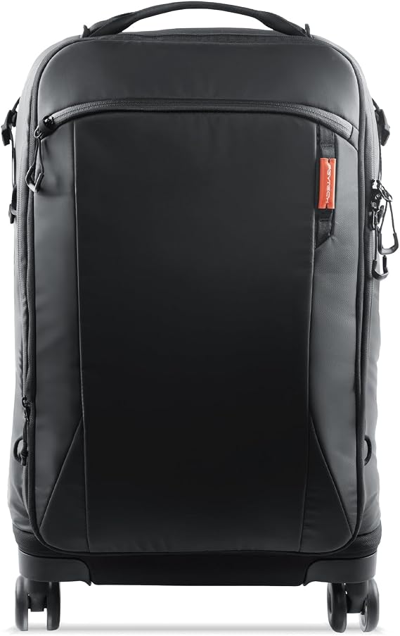 PGYTECH 2 in 1 Camera Roller Backpack for Photographers Carry-On, Black