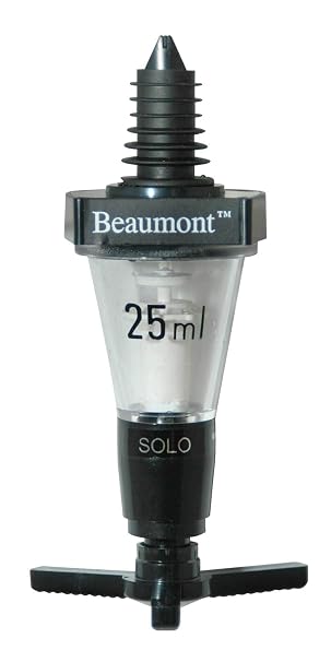 Beaumont 25ml Classical Solo Spirit Measure Optic