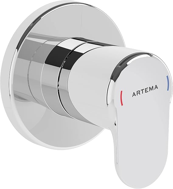 Artema Root Round A42730 Ankastre Stop Valf, Sıva Üstü, Krom