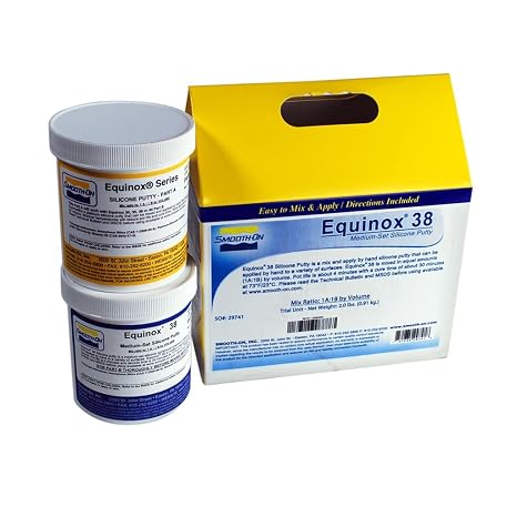 Equinox 38 Medium - Mix & Hand Painted Platinum Molded Putty - Trial Unit