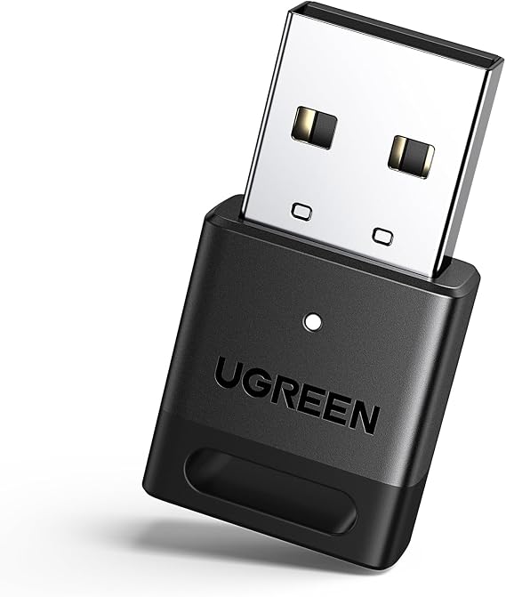 UGREEN PC için Bluetooth 5.4 Adaptörü, Fare, Klavye, Kulaklık, Cep Telefonu için USB Dongle, Windows 11/10/8.1 için Denetleyici Çubuğu