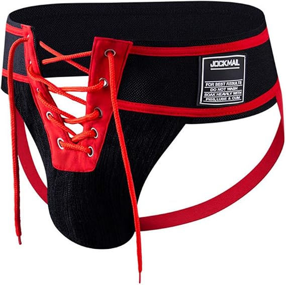 JOCKMAIL Sexy Men's Jock Strap Athletic Supporter Wide Belt Comfortable Men Sport Underwear Briefs for Sport