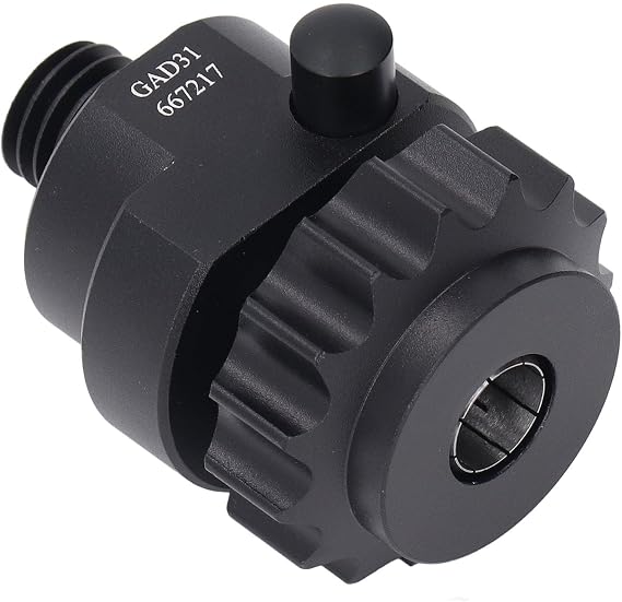 Versatile Prism Adapter for Total Station & GPS RTK Systems Aluminum Alloy GAD31 with 5/8"-11 and 1/4"-20 Threads, Surveying Connector for Prism Mounting and Instrument Alignment
