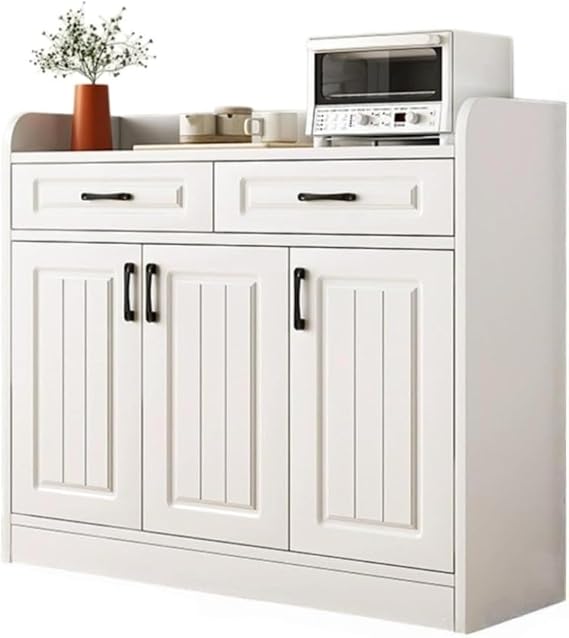 Modern Simplicity Sideboard Storage Cabinet, Living Room Storage, Kitchen Storage, Cupboard, Shoe Cabinet, Entryway Storage, Multipurpose Storage Rack with Drawers, Shelves with Doors, Divider