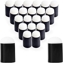 Pack of 10 Multifunctional Finger Sponge, Drawing Foam for DIY Templates, Painting, Printing Colours, Card Making, Crafts, Finger Sponge Daubers Painting, Durable Plastic Handle, Craft Drawing