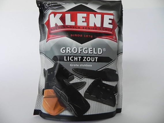 Klene Grof Geld - Light Salted Liquorice - 230g