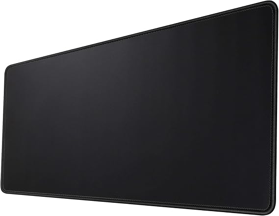 Mouse mat/Large Mouse Pad 600x300x3 mm | XL mousepad | desk mat/Gaming Mouse pad | improved precision and speed | rubber base for stable grip on smooth surfaces | table pad(60x30 Black)