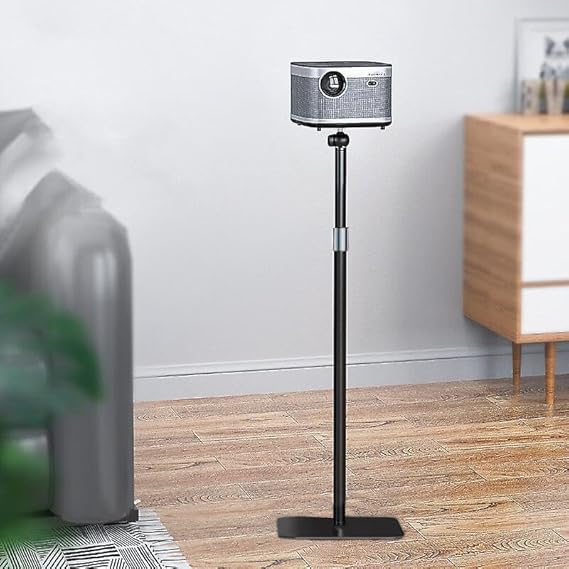 Coverzone Profesyonel Projeksiyon, Kamera ve Fotoğraf Makinesi Standı 120cm 2.7kg Ağırlığında Portatif Yüksekliği Ayarlanabilir Stant TY-L01