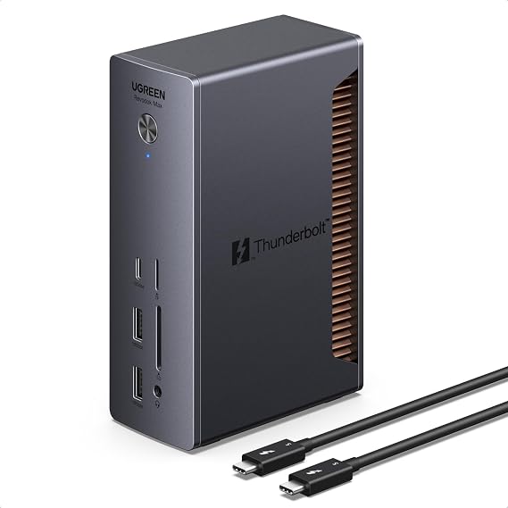 UGREEN Thunderbolt 5 Docking Station, 13-in-1, 120Gbps Max TB5 Laptop Dock