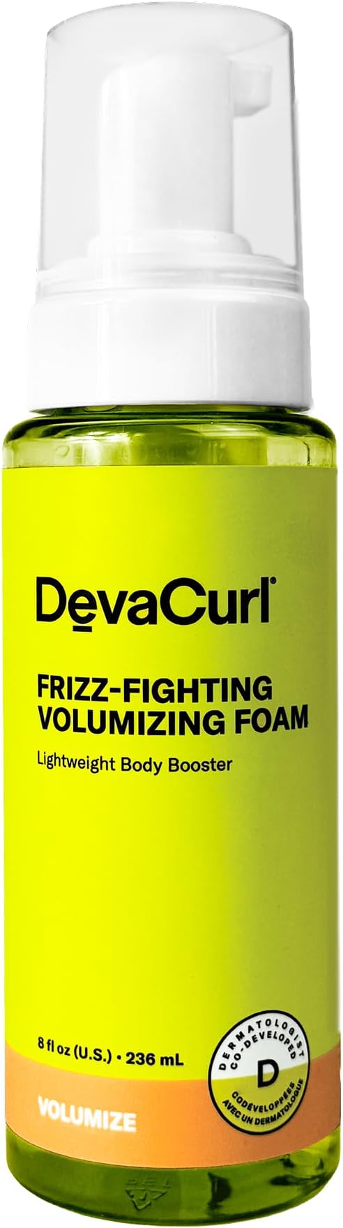 Frizz-Fighting Volumizing Foam-NP by DevaCurl for Unisex - 8 oz Foam