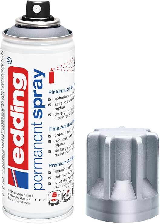 Eddİng Silver Mat 923 Akrİlİk Sprey Boya