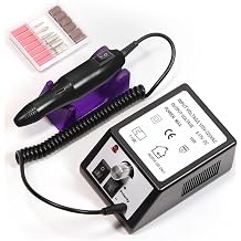 Chermik 2025 Model Pro 2 Elektrikli Tırnak Törpü Makinesi Manikür Nail Drill Freze Makinesi 6 Başlıklı